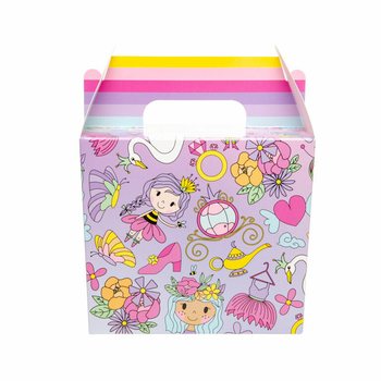 Caixa de menu / Caixinha de surpresa Princesas 14x10x17 cm (12 un.)