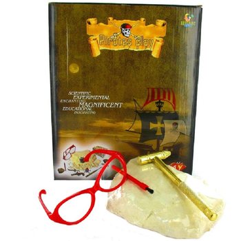 KIT DE ESCAVAÇÃO TESOURO DOS PIRATAS DELUXE