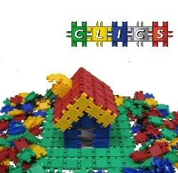 BLOCOS DE CONSTRUÇÃO CLICS (1100 peças)