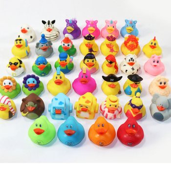 MIX PATINHOS DE BANHO DE DESIGN - Dim 5x5.5x6 Cm (38 unid.)