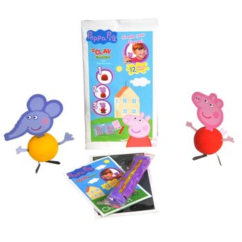 Cria a tua Própria Figura de Plasticina Peppa Pig (10 un.)