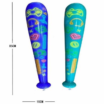 BAST&Atilde;O INFL&Aacute;VEL GRANDE GAMER - 85CM - CORES MISTAS (12 un.)