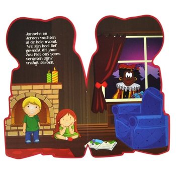 Livro Grande em Espuma 'Piet' Ajudante de S&atilde;o Nicolau 30 cm (11 un.)