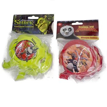 Pack de 2 Almofadas de Puns SHREK / KUNG FU PANDA (12 packs x 2)