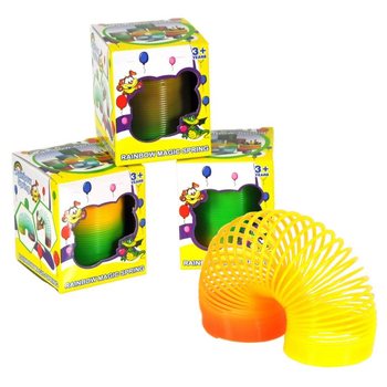 MOLA ESPIRAL ARCO-ÍRIS EM CAIXA Ø 5 CM (24 un)