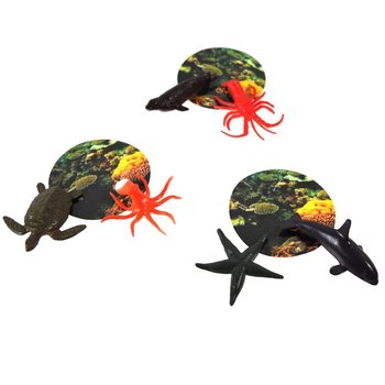 Conjunto de 2 animais marinhos (12 conjuntos)