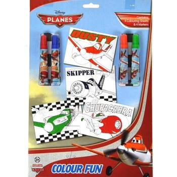 Conjunto de desenho DISNEY PLANES 8 peças (24 un.)