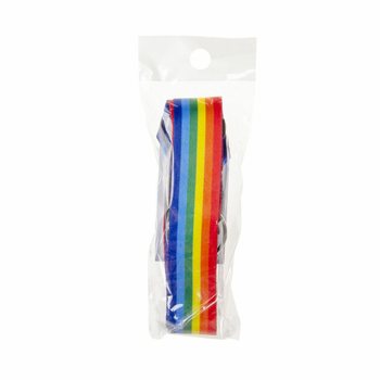 Lanyard / Fita de Pesco&ccedil;o Arco-&iacute;ris - 50 unidades