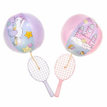 Raquete de Paddle com Bola - Unicórnio (12 un.)