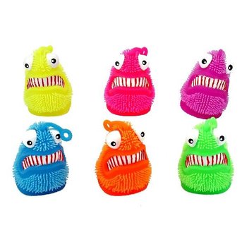 MONSTROS PUFFER LUMINOSOS GRANDES COM LUZ Ø9,5CM (12 un.)