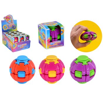 BOLA FIDGET SPINNER SPIN & POP - SPIN SHIFT BALL - EM DISPLAY (24 un.)