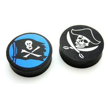 Borrachas Redondas de Pirata (60 un.)