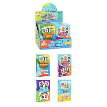 SORTIDO DE 4 JOGOS DE CARTAS CL&Aacute;SSICOS - EM DISPLAY (12 un.)