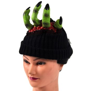 Gorro de Terror com M&atilde;o (6 un.)