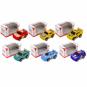 Carrinhos Pull Back pequenos em caixa de presente - Display (24 un.)
