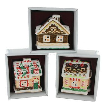 SUPORTE DE VELA CASINHA DE NATAL (3 un.)