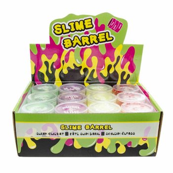 Expositor de Slime Colorido Transparente (12 unidades)