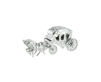 Pequena Carruagem de Casamento Decorativa (12 un.) - Decora&ccedil;&atilde;o de Casamento Grossista