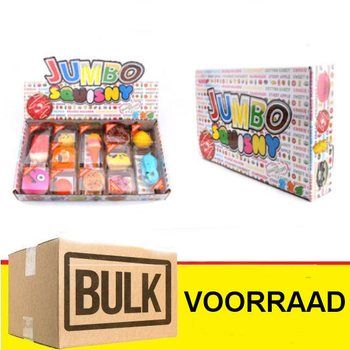 *** OFERTA BULK *** JUMBO SQUISHY em Expositor (288 unid.) - MODA!