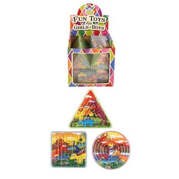 Jogos de paciência – Modelo: Dinossauros em expositor (96 unid.)