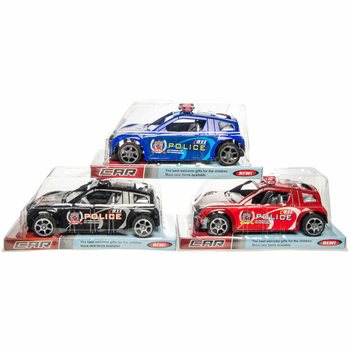Carro de Polícia de Fricção em Blister (6 un.)