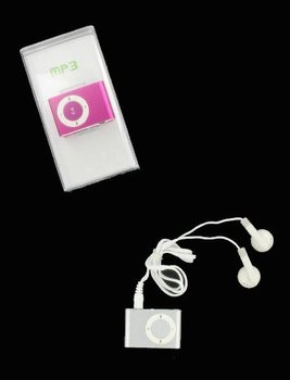 Leitor MP3 com Auscultadores - 4GB (Cores Sortidas)