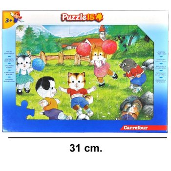Puzzle Grande de 15 Peças - Modelo: Os Amigos (12 un.)