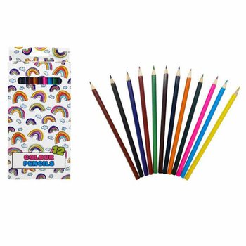 Conjunto Grande de 12 L&aacute;pis de Cor