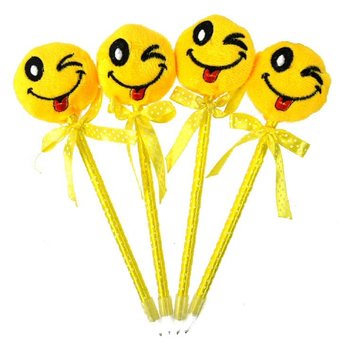 Caneta de Pelúcia Smiley (12 un.)