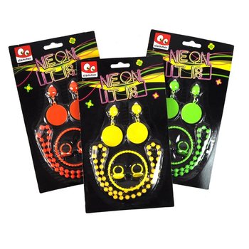 Conjunto de Joias NEON em Cartão (12 un.)