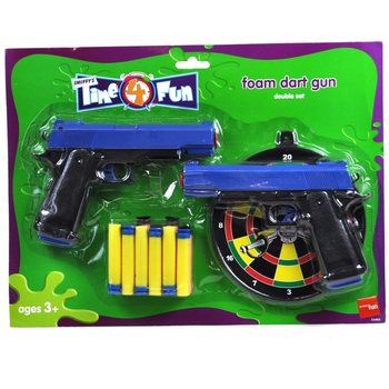 Conjunto de pistolas de brinquedo em cartão (6 pcs)
