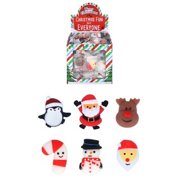 FIGURAS SQUISHY DE NATAL PARA SAQUINHOS SURPRESA (96 un.)
