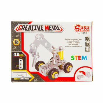 CONSTR&Oacute;I O TEU PR&Oacute;PRIO VE&Iacute;CULO DE METAL (16 un.)