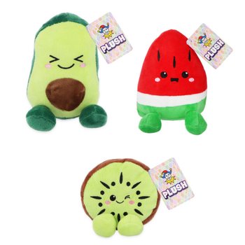 PELUCHE DE FRUTA - 15CM DE ALTURA - DESIGN MISTO (12 un.)