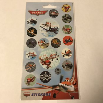 STICKERVEL: DISNEY PLANES, Dim. 20 x 10 Cm. (10 un.)