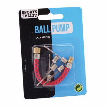SPORTS ACTIVE - CONJUNTO DE 7 ACESSÓRIOS PARA BOMBA DE BOLAS