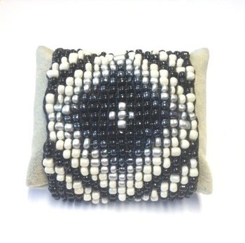 Pulseira Azteca Preto/Creme (1 un)