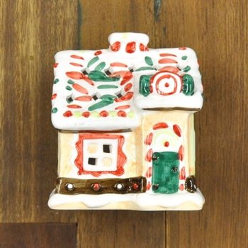 SUPORTE DE VELA CASINHA DE NATAL (3 un.)