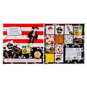 JOGO DE MEM&Oacute;RIA PIRATAS (12 Unidades)