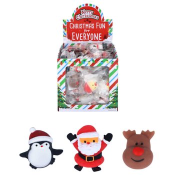 FIGURAS SQUISHY DE NATAL PARA SAQUINHOS SURPRESA (96 un.)