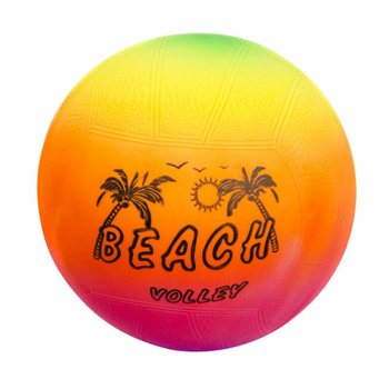 BOLA DE VÓLEI DE PRAIA, 23 CM - CORES DE ARCO-ÍRIS (10 un.)