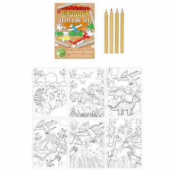 Set de Desenho de Dinossauro ECO FRIENDLY (25 unidades)