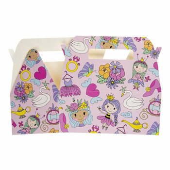 Caixa de Menu Princesa - Caixa Infantil para Refei&ccedil;&otilde;es - 22,5 x 12 x 9,5 cm (24 un.)