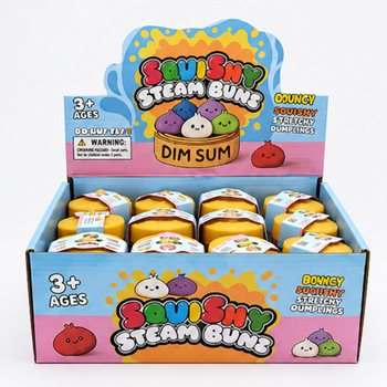 RAGE - Squishy Dumplings de Glitter PEQUENO (5.5 x 5.5 x 3 cm) - Viral 2026 Fidget Toy (24 un.)