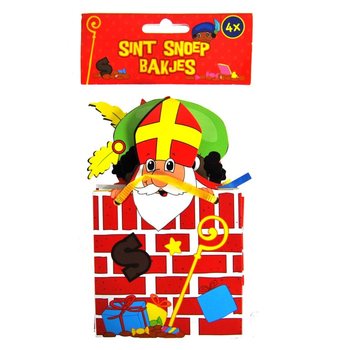 Conjunto de 4 Ta&ccedil;as para Doces S&atilde;o Nicolau (12 sets)