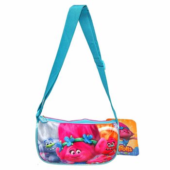 TROLLS - Mala de tiracolo infantil com alça comprida (12 unid.)