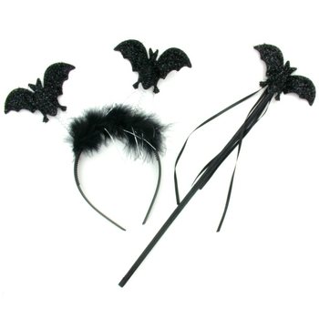DIADEMA DE HALLOWEEN COM CETRO (12 un.)