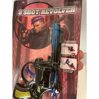 PISTOLA DE FULMINANTES DE 8 TIROS EM CART&Atilde;O (24 un.)