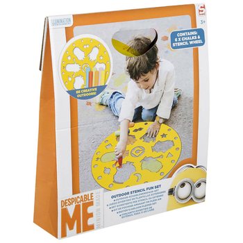 CONJUNTO DE GIZ DE CALÇADA GRANDE MINIONS (12 un.)