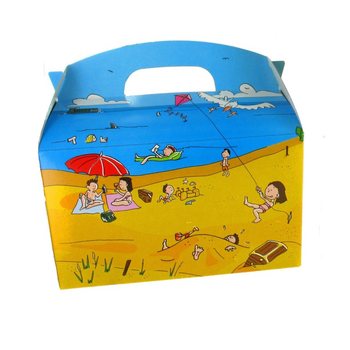 CAIXA DE MENU - BEACH (50 unid.)